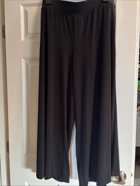 Lane Bryant Wide-Leg Black Women's Pants